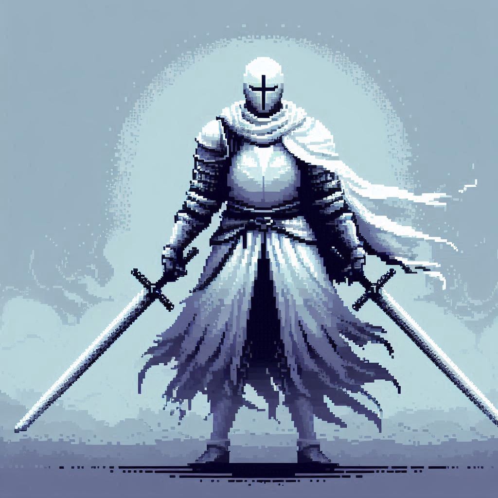 White Knight Portrait